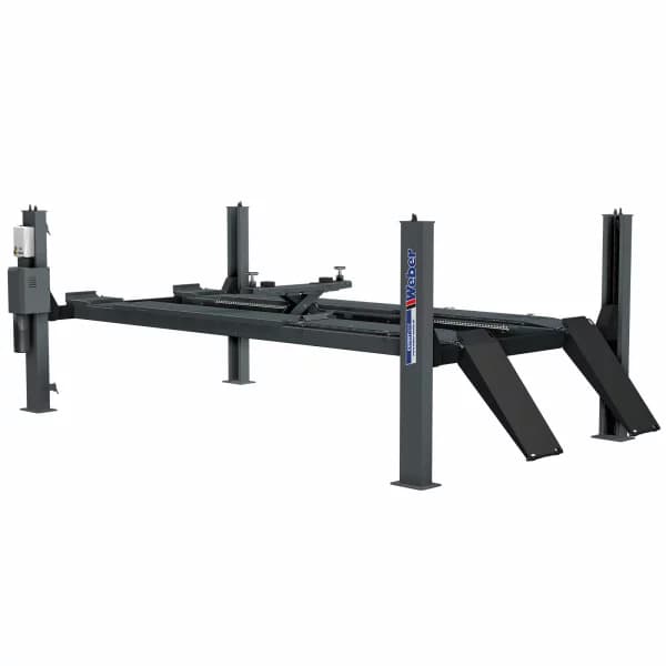 4 SÄULEN HEBEBÜHNE WEBER EXPERT SERIE AUTOLIFT 6.4 INKL. ACHSFREIHEBER UND VERMESSUNGSSATZ