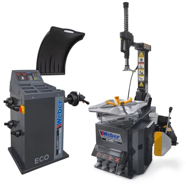 PKW Reifenmontiermaschine H-1024 und Radwuchtmaschine "ECO