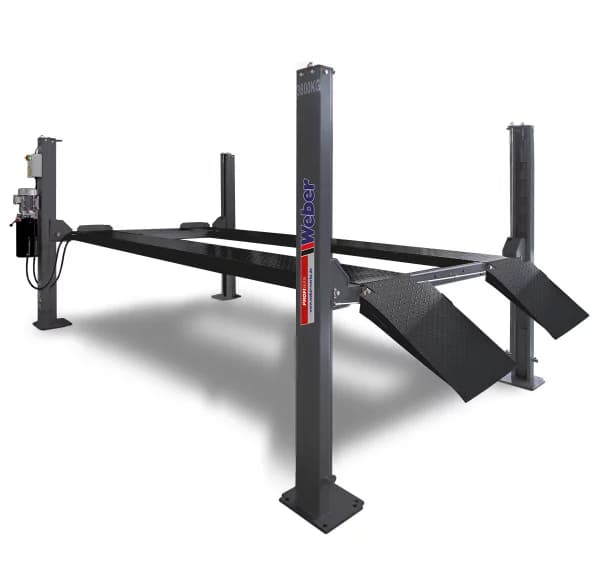 MOBILE 4 SÄULEN PARKHEBEBÜHNE WEBER PROFI SERIE AUTOLIFT 3.6