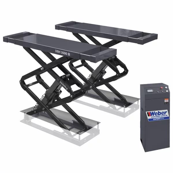 DOPPEL SCHERENHEBEBÜHNE WEBER EXPERT SERIE DSH-3500B
