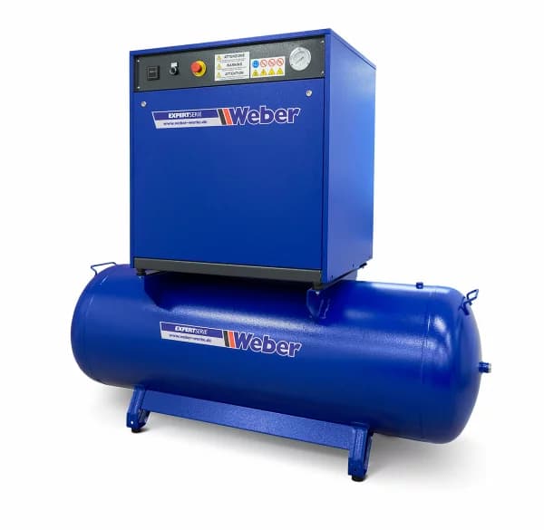 SCHALLGEDÄMPFTER WERKSTATTKOMPRESSOR 400 V / 10 BAR / 500 L TANK