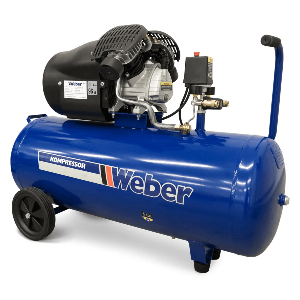 Werkstattkompressor 230 V / 8 bar / 100 l Tank