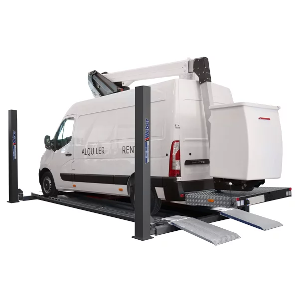 4 SÄULEN HEBEBÜHNE WEBER EXPERT SERIE C-4100 2