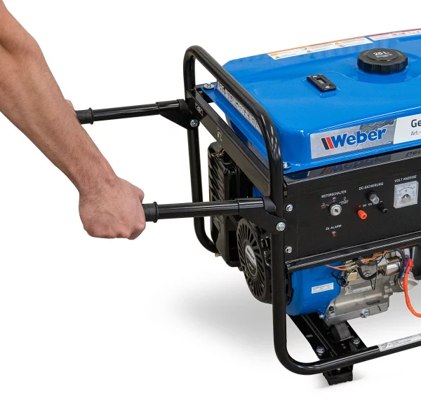 BENZIN GENERATOR 5500 W / 230 V / 400 V 4
