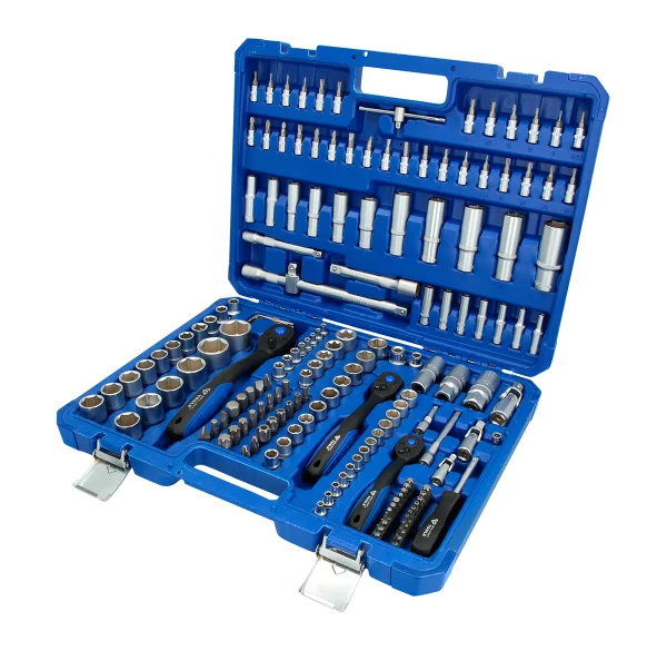 BRILLIANT TOOLS STECKSCHLÜSSEL SATZ 172-TEILIG 1/4", 3/8", 1/2"