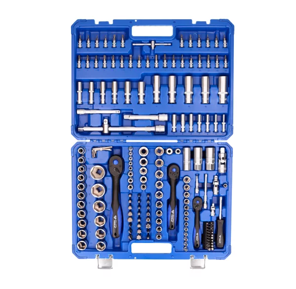 BRILLIANT TOOLS STECKSCHLÜSSEL SATZ 172-TEILIG 1/4", 3/8", 1/2" 2