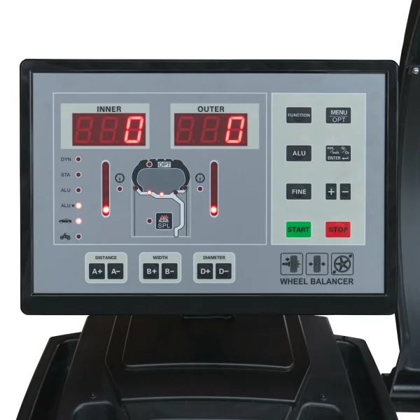 PKW RADWUCHTMASCHINE WEBER EXPERT SERIE PRÄZISION-XL 3D 3