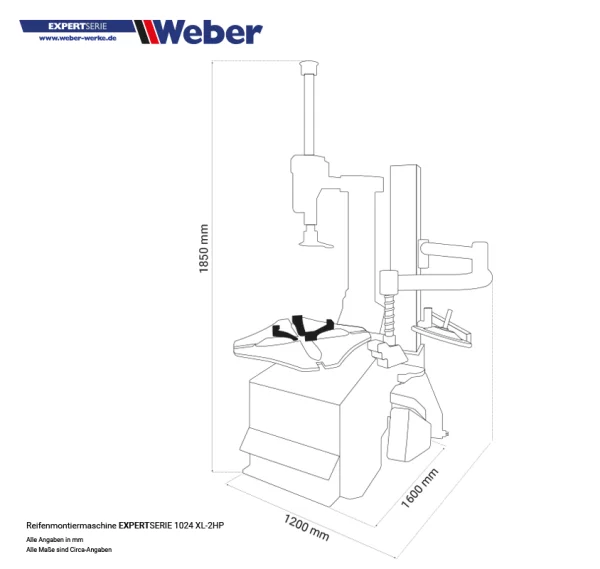 PKW REIFENMONTIERMASCHINE 1024-XL-2HP UND RADWUCHTMASCHINE PRÄZISION-XL 3D 12