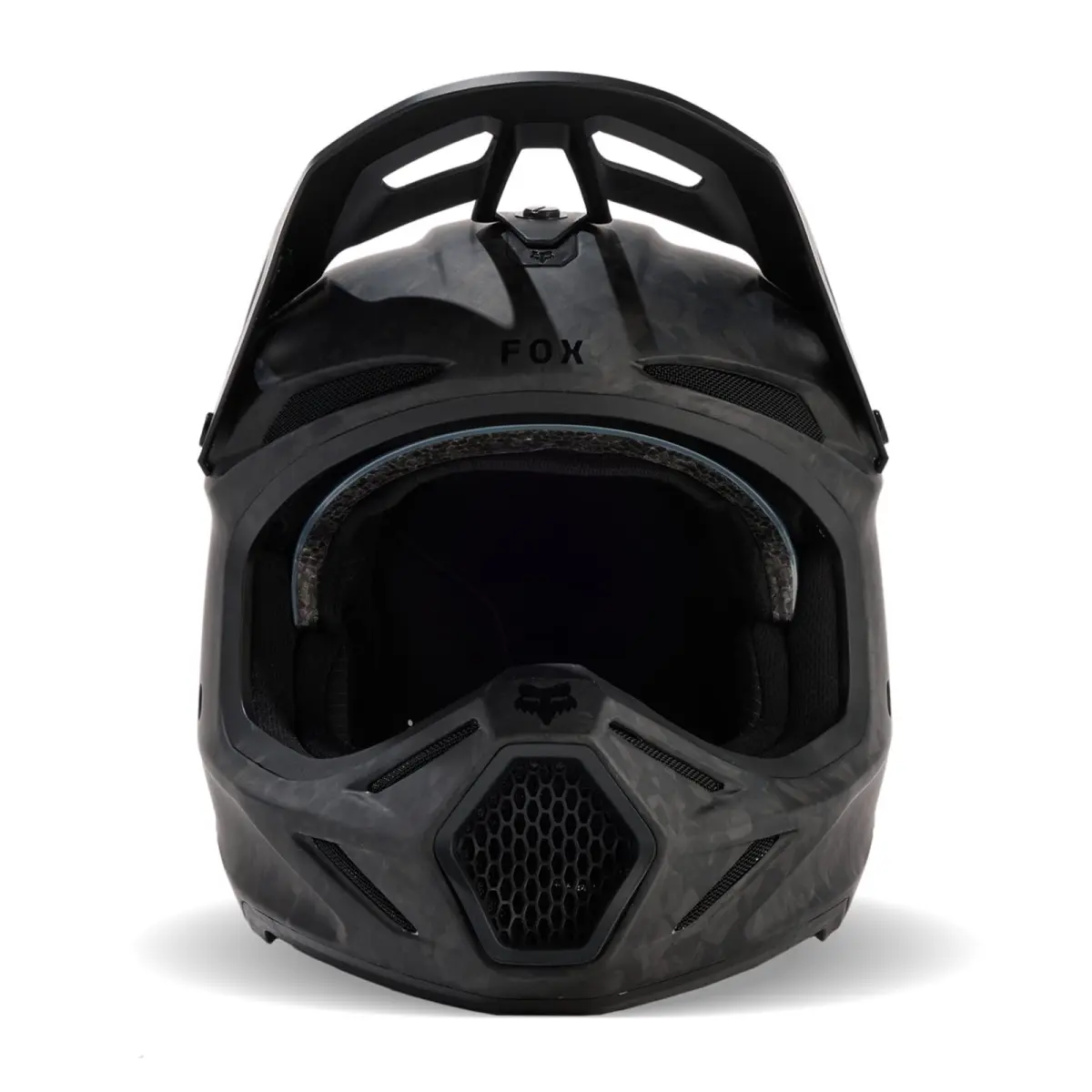 FOX Helm V3 RS schwarz matt Solid Carbon XL 4