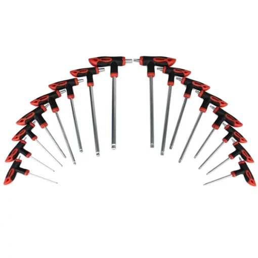 T-GRIFF STECKSCHLÜSSELSATZ 16-TEILIG