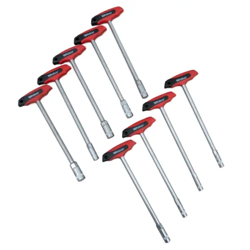 T-GRIFF STECKSCHLÜSSELSATZ 9-TEILIG